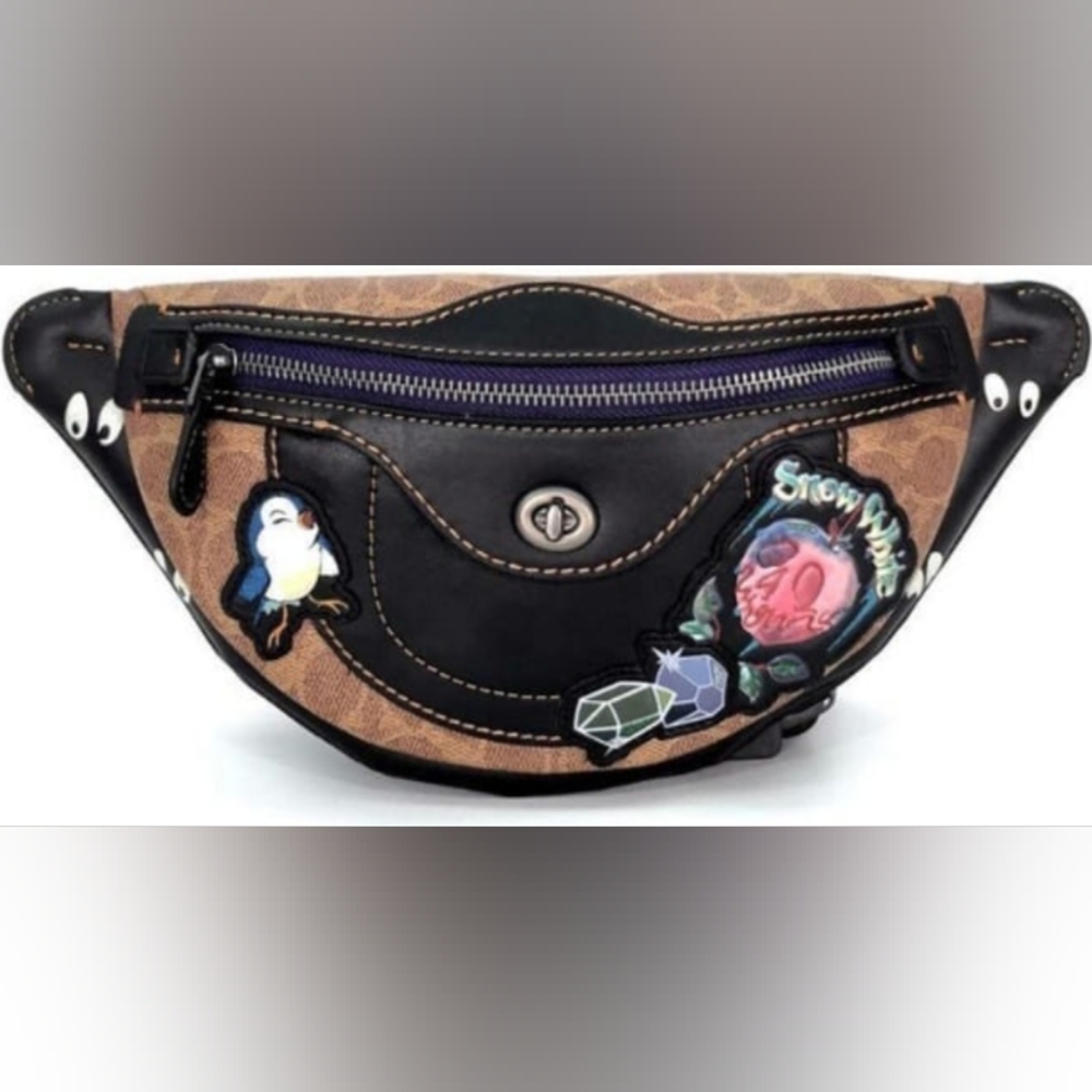 DISNEY × COACH "Snow White"🍎 fanny pack/handbag - Picture 2 of 10